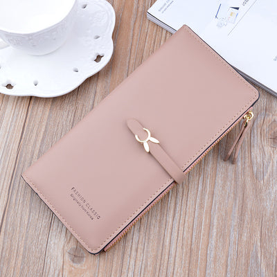Billetera Larga para Mujer Estilo Coreano con Múltiples Compartimentos - Image 19