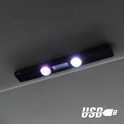 Luz Ambiental USB para Auto con 16 Colores Ajustables