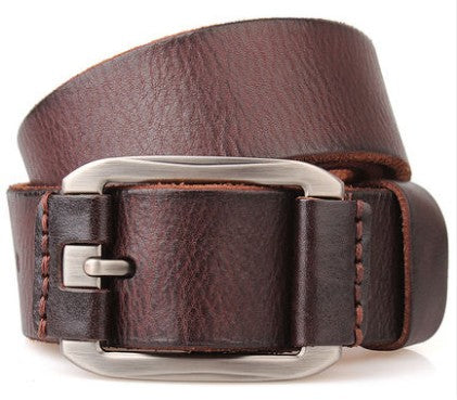 Cinturón de Cuero para Hombre con Hebilla de Pasador Pidai - Image 3
