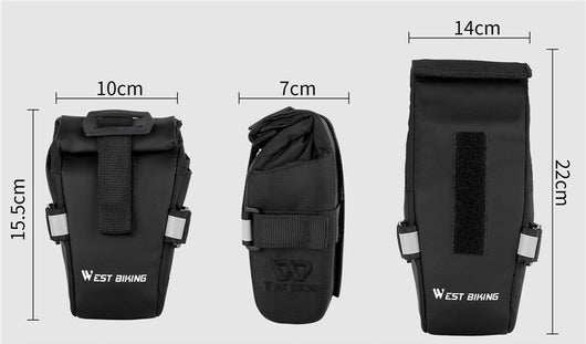 Bolsa Trasera para Bicicleta de Montaña y Ruta - Plegable y Compacta - Image 7