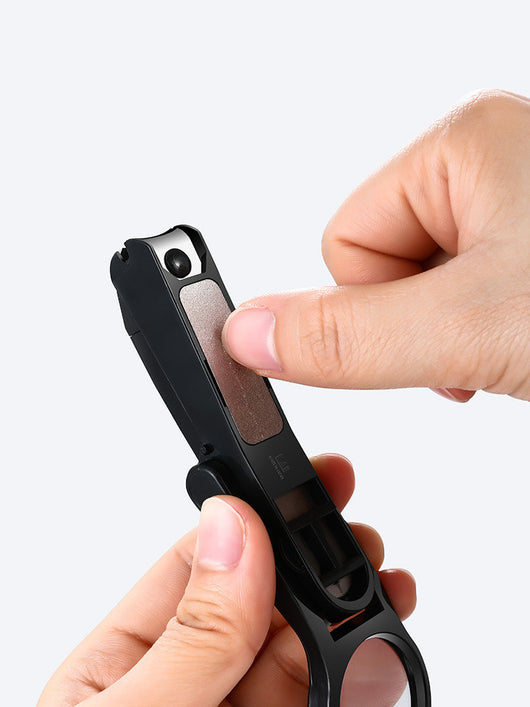 Cortaúñas Antiderrames con Lupa para Adultos Mayores - Image 4