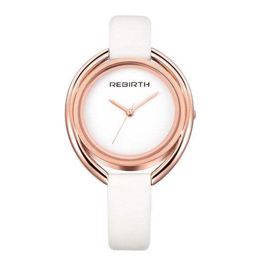 Reloj de Pulsera para Mujer con Doble Carcasa y Correa de Agua - Image 7