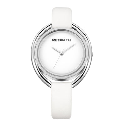 Reloj de Pulsera para Mujer con Doble Carcasa y Correa de Agua - Image 3