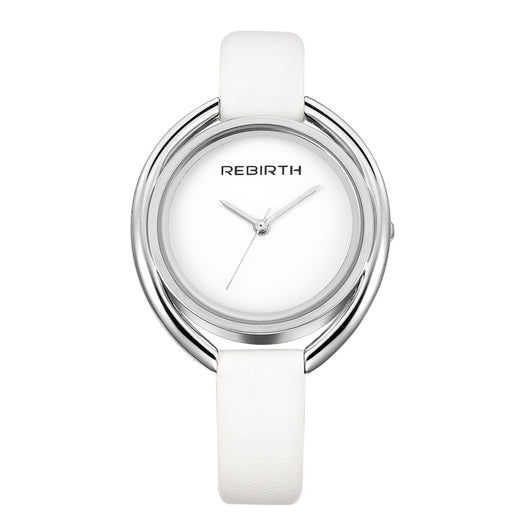 Reloj de Pulsera para Mujer con Doble Carcasa y Correa de Agua - Image 3