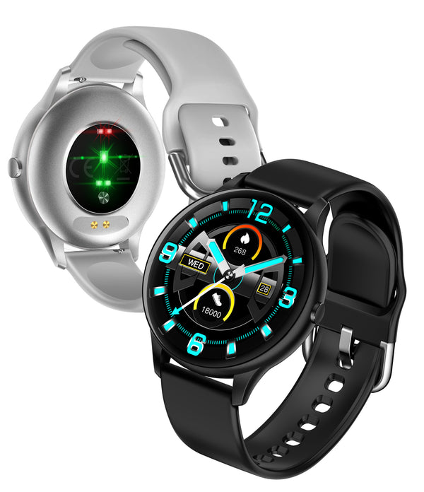 Pulsera Inteligente K21 con Pantalla Color - Monitor de Oxígeno y Temperatura