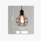 Lámpara Colgante Industrial Hierro Forjado Estilo Loft Nórdico Retro
