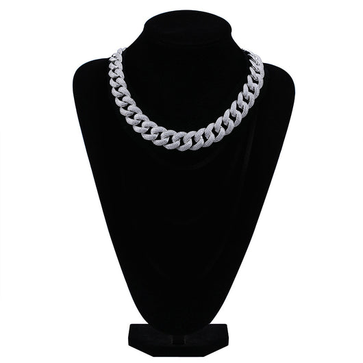 Collar con Circonitas Engarzadas de 18mm - Diseño Europeo y Estadounidense - Image 8