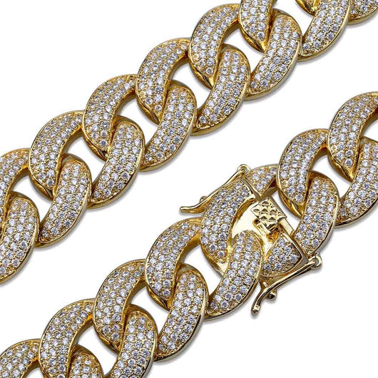 Collar con Circonitas Engarzadas de 18mm - Diseño Europeo y Estadounidense - Image 6