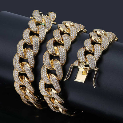 Collar con Circonitas Engarzadas de 18mm - Diseño Europeo y Estadounidense - Image 10