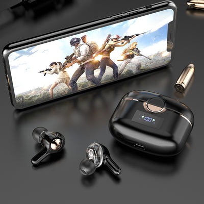 Auriculares Bluetooth Inalámbricos con Pantalla Digital y Micrófono Dual - Image 3