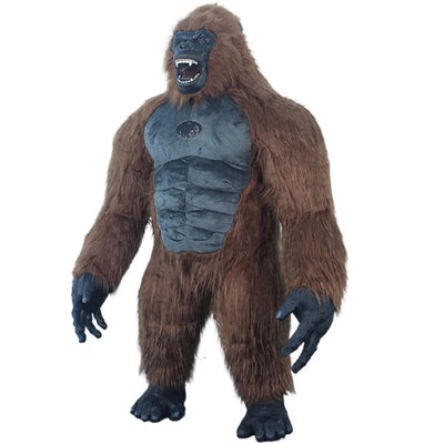 Disfraz Inflable King Kong - Traje de Gorila Gigante con Pelaje - Image 8