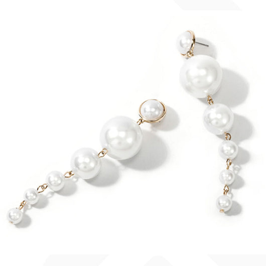 Aretes Grandes Flores de Perla - Accesorios de Temperamento para Damas - Image 7