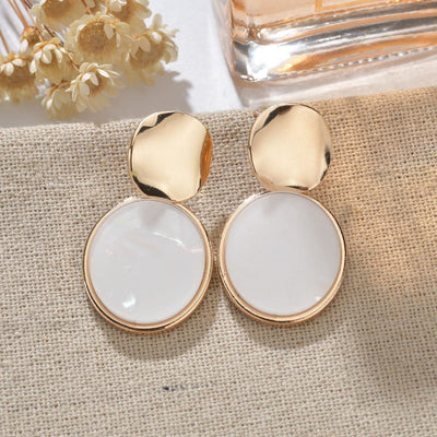 Aretes Lentejuelas Acrílico Estilo Retro - Diseño Importado - Image 6