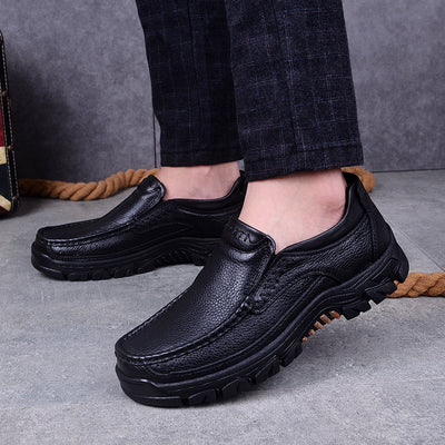 Zapatos de Cuero para Hombre Talla Grande - Calzado Elegante de Importación - Image 10