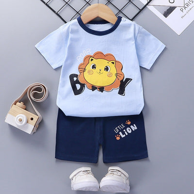 Camisa Infantil Estilo Vaquero de Manga Corta - Image 14