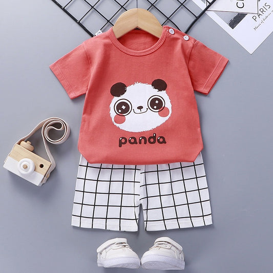 Camisa Infantil Estilo Vaquero de Manga Corta