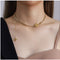 Collar Cadena Delicada Letra M Multiply - Acero Inoxidable para Mujer
