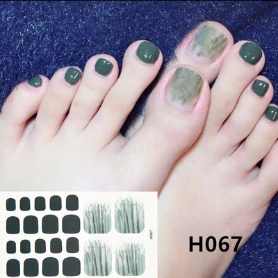Adhesivos Metálicos Removibles para Uñas de los Pies - Image 3