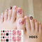 Adhesivos Metálicos Removibles para Uñas de los Pies