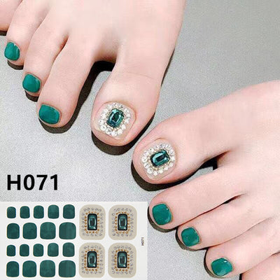 Adhesivos Metálicos Removibles para Uñas de los Pies - Image 7