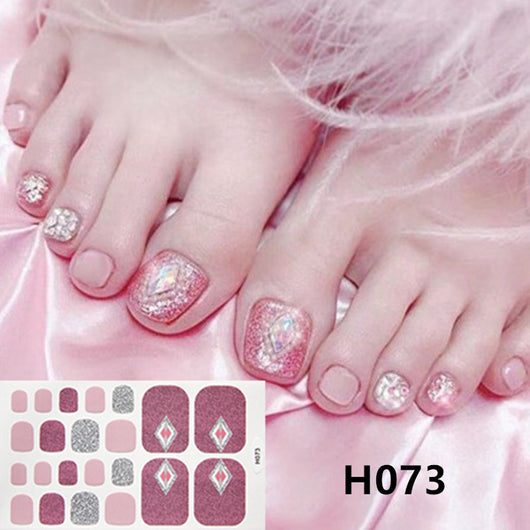Adhesivos Metálicos Removibles para Uñas de los Pies - Image 15
