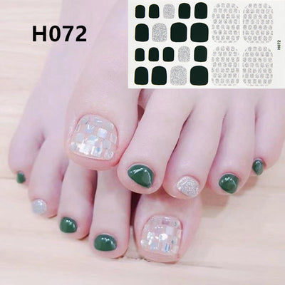 Adhesivos Metálicos Removibles para Uñas de los Pies - Image 17