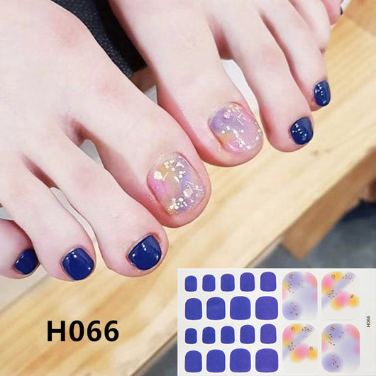 Adhesivos Metálicos Removibles para Uñas de los Pies - Image 19