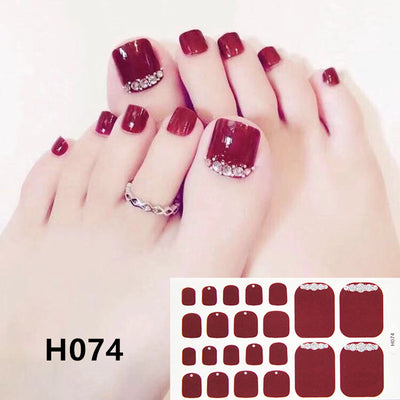 Adhesivos Metálicos Removibles para Uñas de los Pies - Image 13