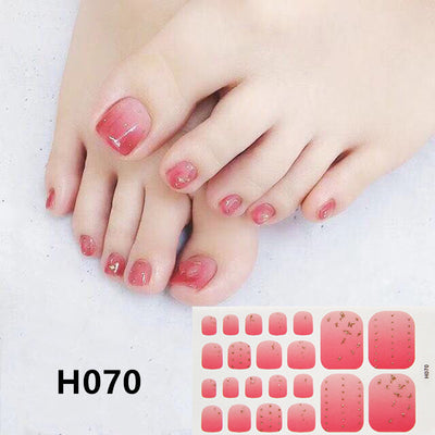 Adhesivos Metálicos Removibles para Uñas de los Pies - Image 16