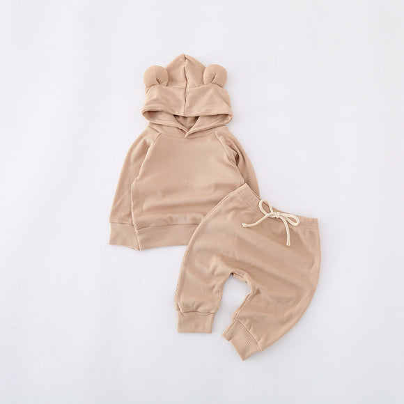 Pantalón Harem Estilo INS con Capucha de Orejas de Gato