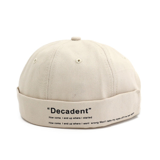 Gorra Letter Landlord Estilo Soft Girl Retro Japonés - Image 3