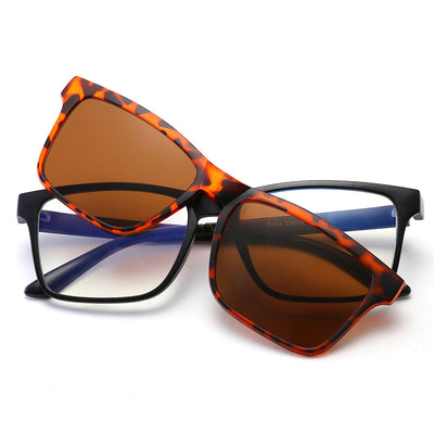 Gafas de Sol Polarizadas con Marco Magnético Dual y Espejo Desmontable - Image 12