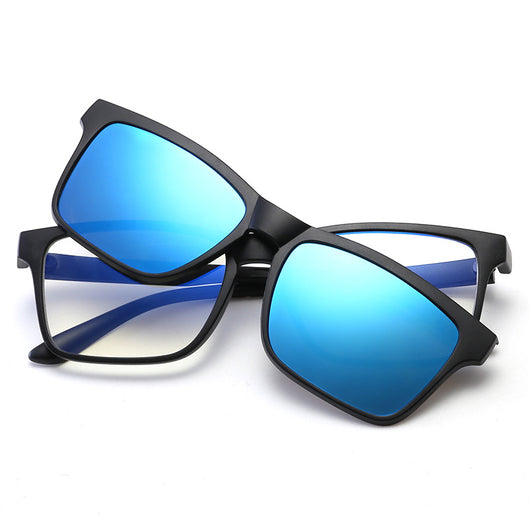 Gafas de Sol Polarizadas con Marco Magnético Dual y Espejo Desmontable - Image 7