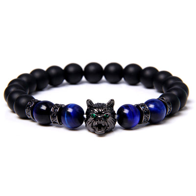 Pulsera de Ojo de Tigre Natural con Cuentas Joyero - Image 3