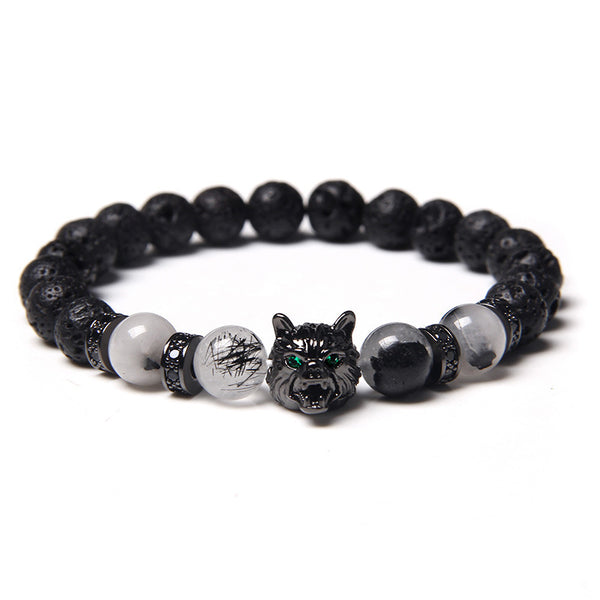 Pulsera de Ojo de Tigre Natural con Cuentas Joyero