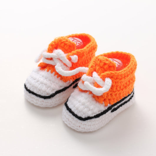 Zapatos Tejidos a Mano con Suela Blanda para Bebés y Niños Pequeños - Image 12