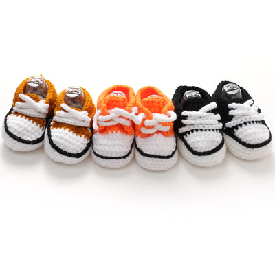 Zapatos Tejidos a Mano con Suela Blanda para Bebés y Niños Pequeños - Image 8