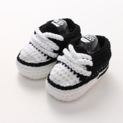 Zapatos Tejidos a Mano con Suela Blanda para Bebés y Niños Pequeños - Image 11