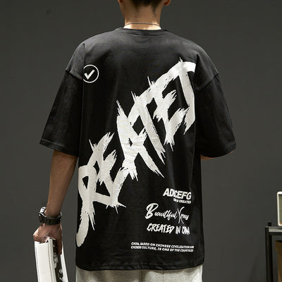 Playera Infantil de Manga Corta con Estampado de Letras para Verano - Image 11