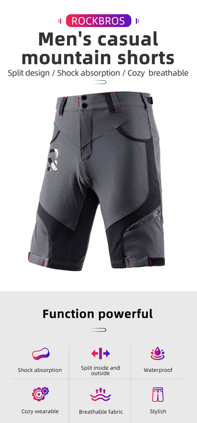 Pantalones de Ciclismo y Montaña Transpirables de Secado Rápido para Hombre - Image 8