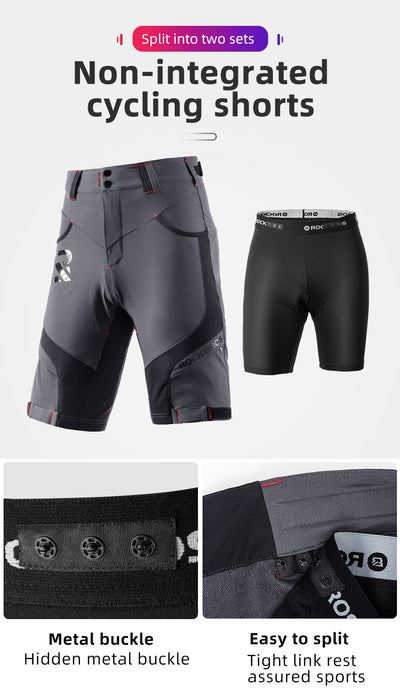 Pantalones de Ciclismo y Montaña Transpirables de Secado Rápido para Hombre - Image 9
