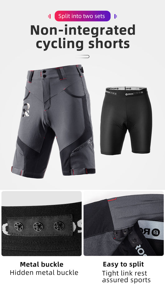 Pantalones de Ciclismo y Montaña Transpirables de Secado Rápido para Hombre - Image 9