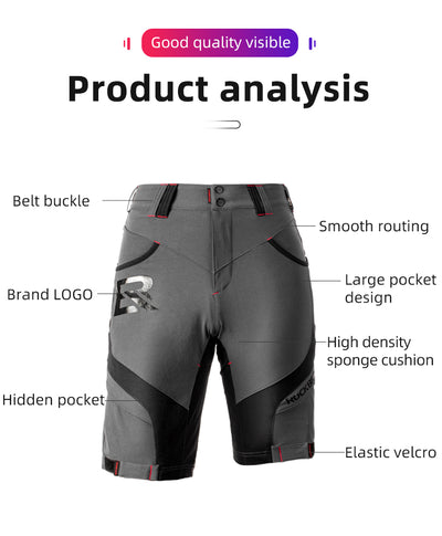 Pantalones de Ciclismo y Montaña Transpirables de Secado Rápido para Hombre - Image 11