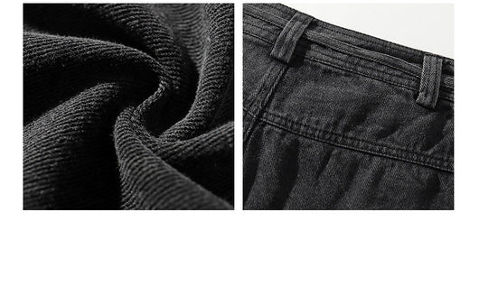 Jeans Retro con Costuras Decorativas para Hombre - Image 7