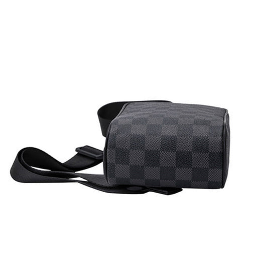 Bolsa Bandolera Unisex de Cuadros con Cierre - Bolsa Cruzada Pecho Ajustable - Image 3