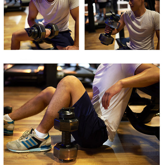 Botella Deportiva Inteligente con Diseño de Pesa - Hidratación y Fitness - Image 14