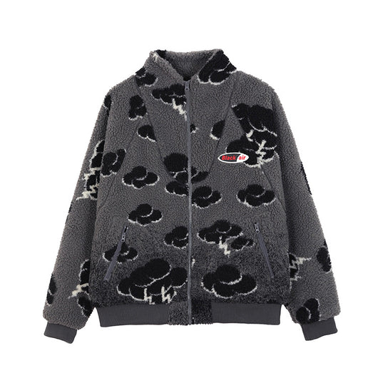 Abrigo de Invierno MADE EXTREME Retro Oversize con Forro de Borrego para Hombre - Image 3