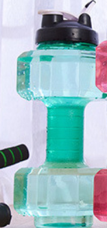 Botella Deportiva Inteligente con Diseño de Pesa - Hidratación y Fitness - Image 9