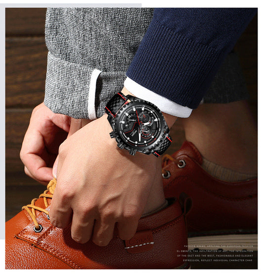 Reloj Mecánico Multifuncional Luminoso Resistente al Agua con Calendario Grande - Image 12
