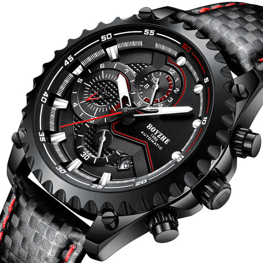 Reloj Mecánico Multifuncional Luminoso Resistente al Agua con Calendario Grande - Image 3